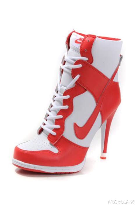 nike high heeled sneakers